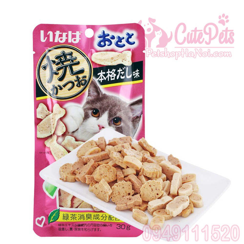 Bánh thưởng Inaba 30g dành cho mèo - CutePets Phụ kiện thú cưng Pet shop Hà Nội