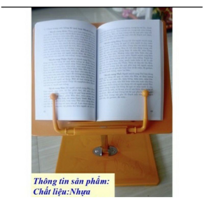 Kệ tụng kinh nhựa chân inox