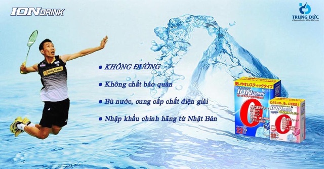 Ion Drink- Bù nước và điện giải của Nhật