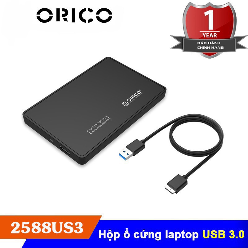 Hộp Ổ cứng ORICO 2588 US3 USB 3.0, tốc độ truyền dữ liệu 5Gbps