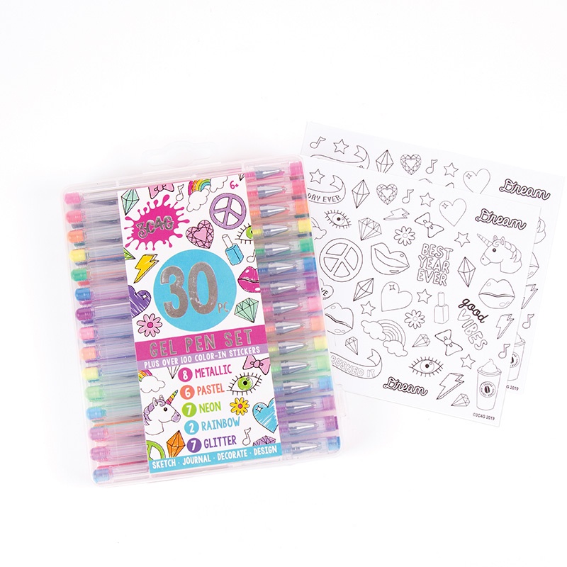 Bộ 30 Bút Gel Pen 3C4G 57172