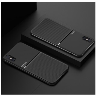 Ốp điện thoại da viền silicon bảo vệ chống sốc cho iphone x xs xr xs max
