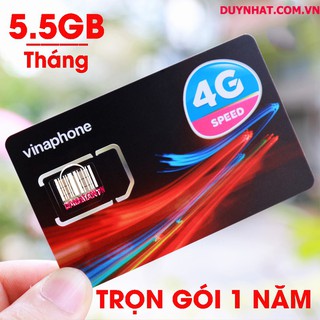 (BAO XÀI CẢ NĂM) Sim data VINA trọn gói 1 năm không tốn phí gia hạn