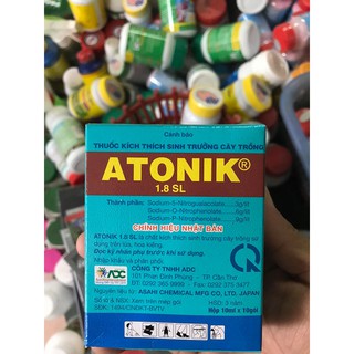 1 Hộp 10 gói Thuốc kích thích nảy mầm Antonic - Gói 10ml .NÊN DÙNG CHO Hoa Lan Và Các Loại Cây Khác
