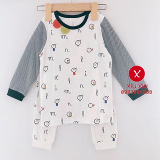 [Sz 100-110] Set thun dài bé trai / bé gái xuất Hàn Moimoln