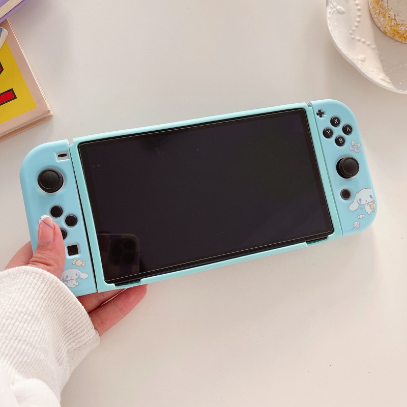 Ốp bảo vệ TPU họa tiết dễ thương cho máy chơi game Nintendo Switch OLED