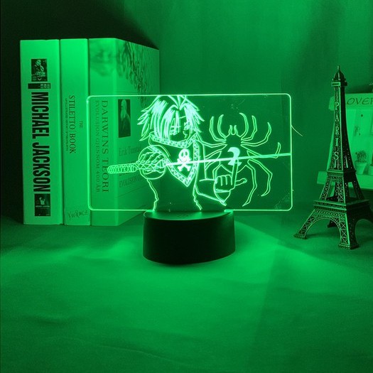 Đèn 3D trang trí Led Hunter X Hunter Feitan - Trang Trí Phòng Ngủ Nightlight