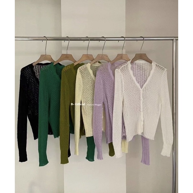 ÁO CADIGAN LEN LƯỚI 2004