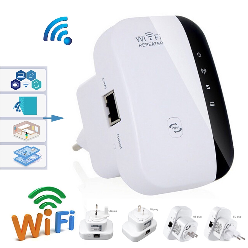 ✪mirror✈ 300 Mbps Amplifier Wireless WiFi Repeater Wi-Fi 802.11N / B / G Amplifier Encryption WpsReapeter Access Point Wifi Exten ✪mirror✈ | BigBuy360 - bigbuy360.vn