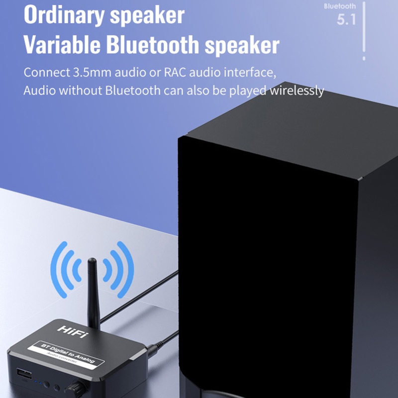 Thiết Bị Truyền Nhận Tín Hiệu Không Dây 10Hz-20kHz NAMA Bt 5.1 3.5mm