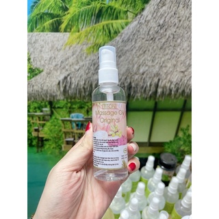 Tinh dầu massage body chai bé 100ml tiện lợi hương hoa hồng