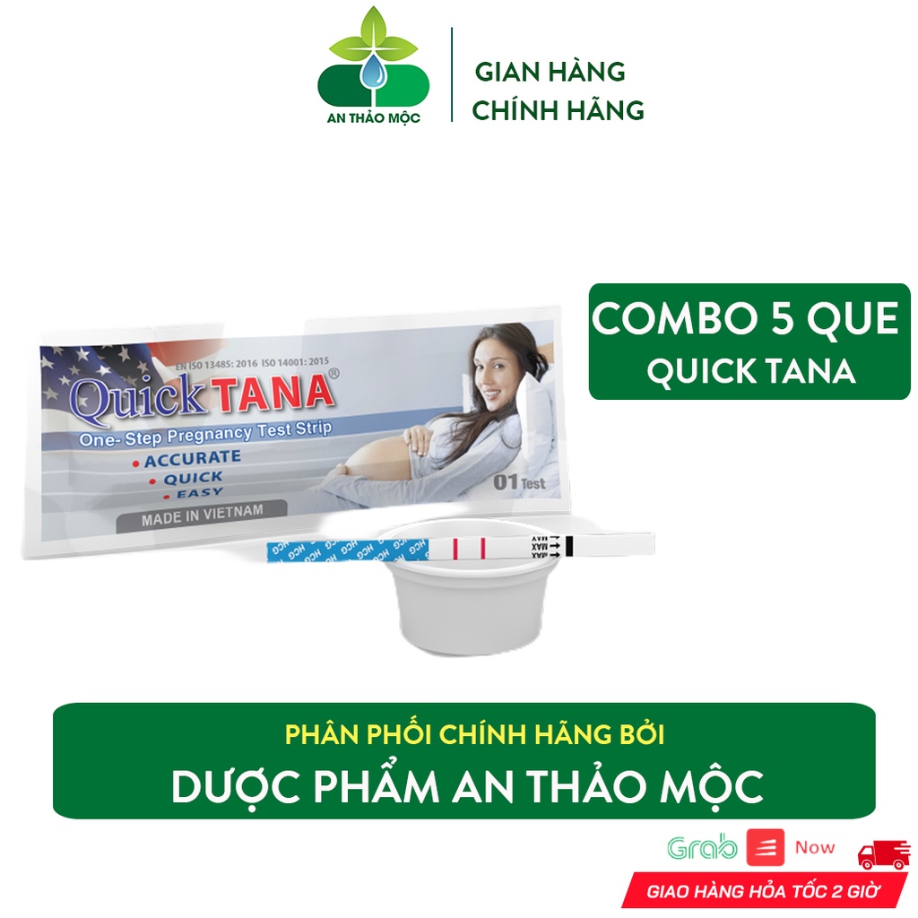 Bút Thử Thai Quick Tana Tanaphar.Phát Hiện Sớm Độ Chính Xác Cao Nhanh Thuận Tiện Sử Dụng