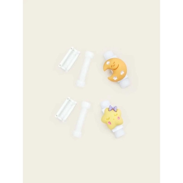 Set 2 nút bảo vệ dây cáp điện thoại