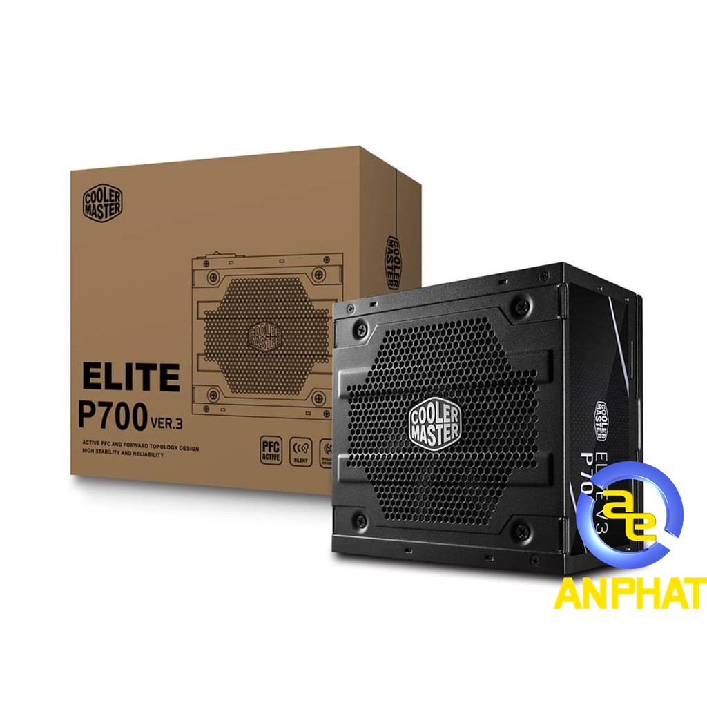 Nguồn COOLER MASTER V3 PC400W/ PC500W/ PC600W/ PC700W ELITE Chính hãng siêu bền bảo hành 36 tháng 1 đổi 1