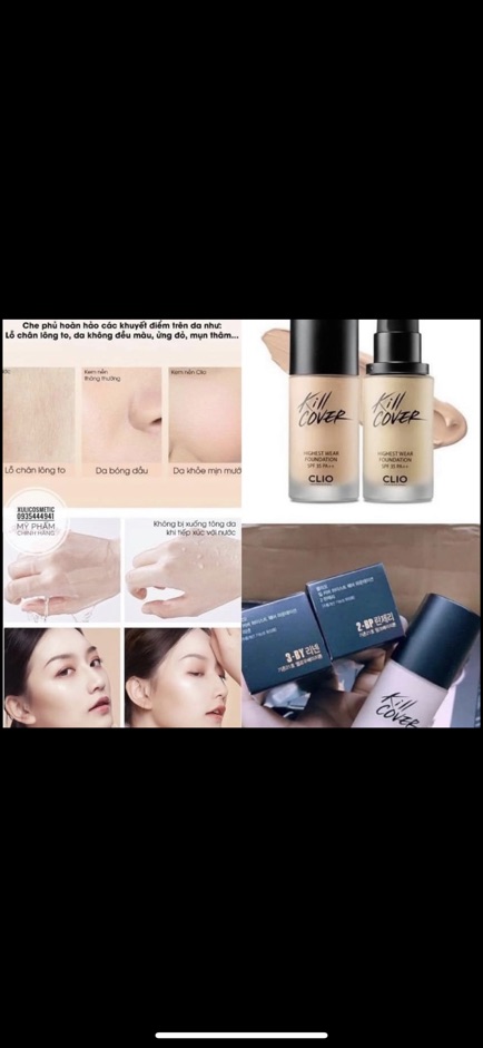 Kem Nền Clio Kill Cover | BigBuy360 - bigbuy360.vn