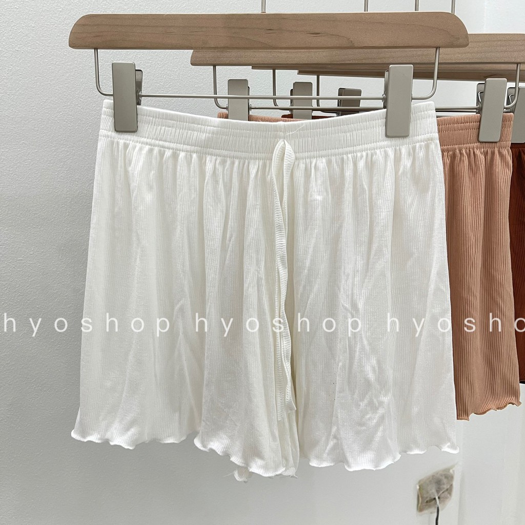 Quần Đùi Nữ HYO Short thể thao cạp chun Freesize dưới 65kg