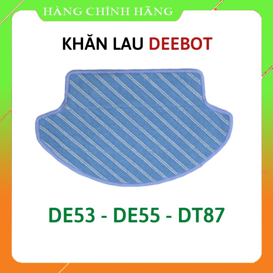 Khăn lau robot hút bụi Ecovacs Deebot De53, De55, DT87g, De33, De35