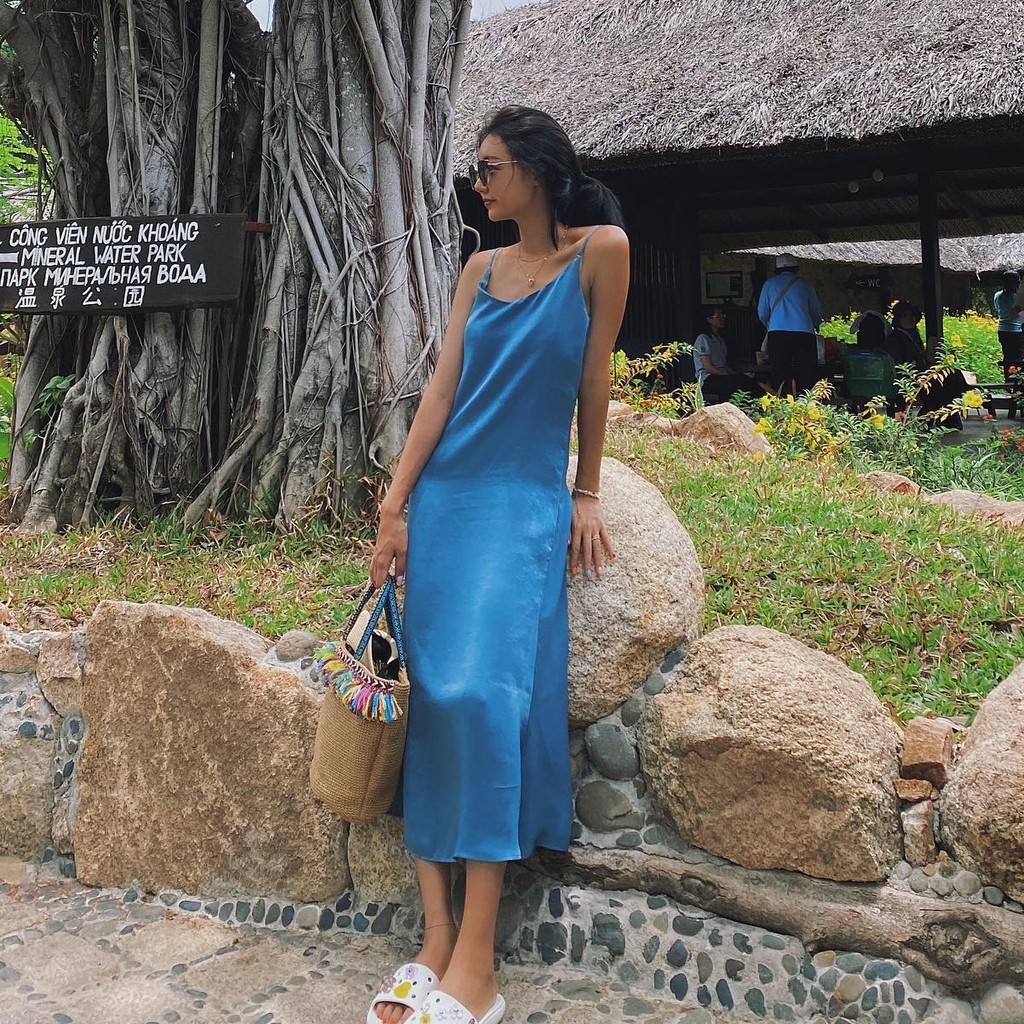 Strap dress- đầm 2 dây (Laciel official) | BigBuy360 - bigbuy360.vn