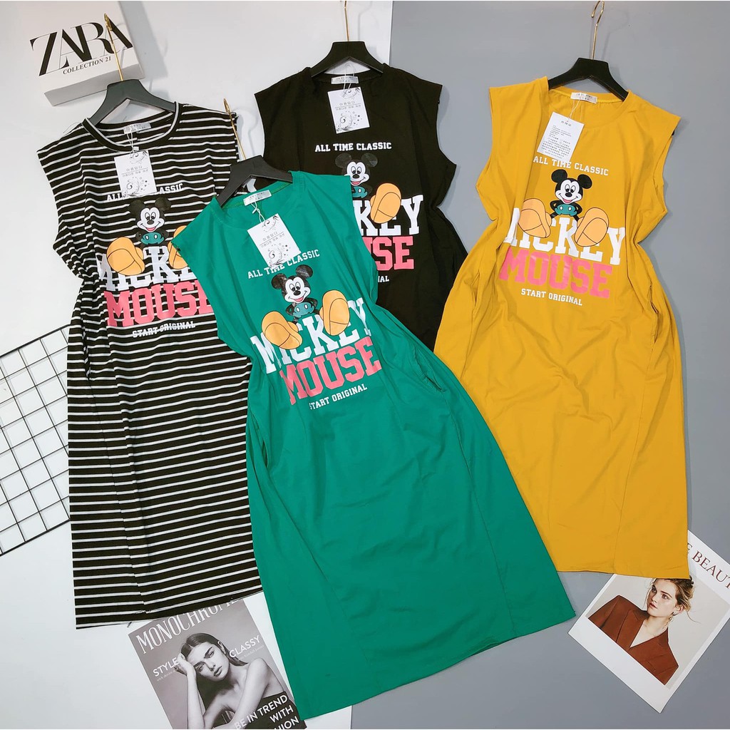 Váy suông Mickey 4 màu siêu hot ( kèm ảnh thật, video ) | BigBuy360 - bigbuy360.vn