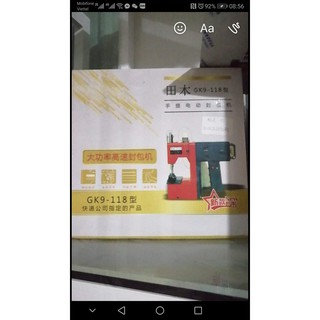Máy khâu bao cầm tay mini GK9-118