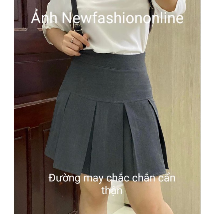 Chân váy Tennis xếp ly bản to dáng ngắn chữ A, Váy ngắn nữ lưng cao tôn dáng chất tuyết mưa loại 1 | BigBuy360 - bigbuy360.vn