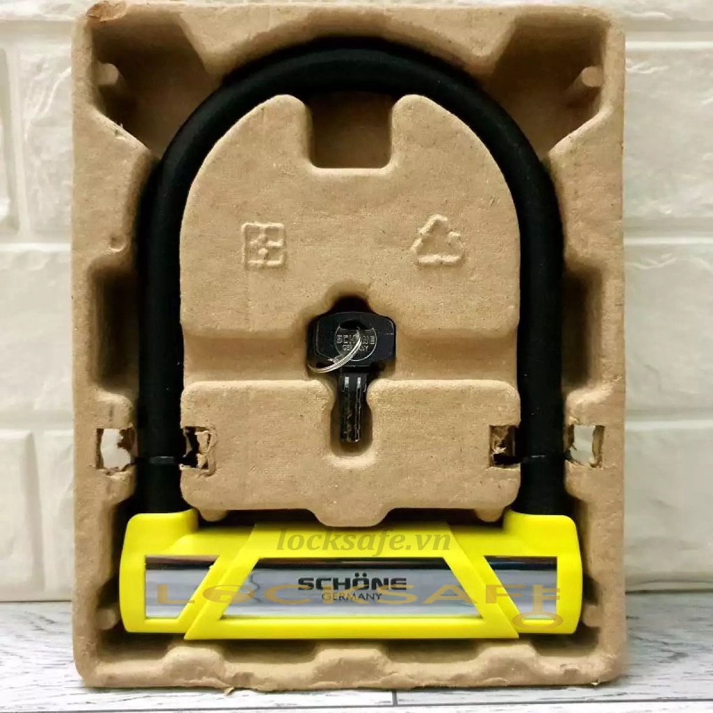 Ổ Khóa Chữ U SCHONE-SC 310 Chống Trộm Xe Tiêu Chuẩn Đức Cao Cấp