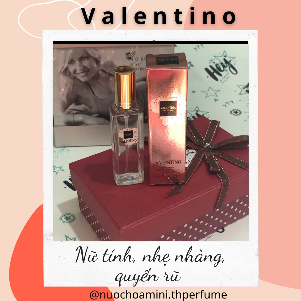 Nước hoa nữ mini, nước hoa Valentino Valentina 20ml