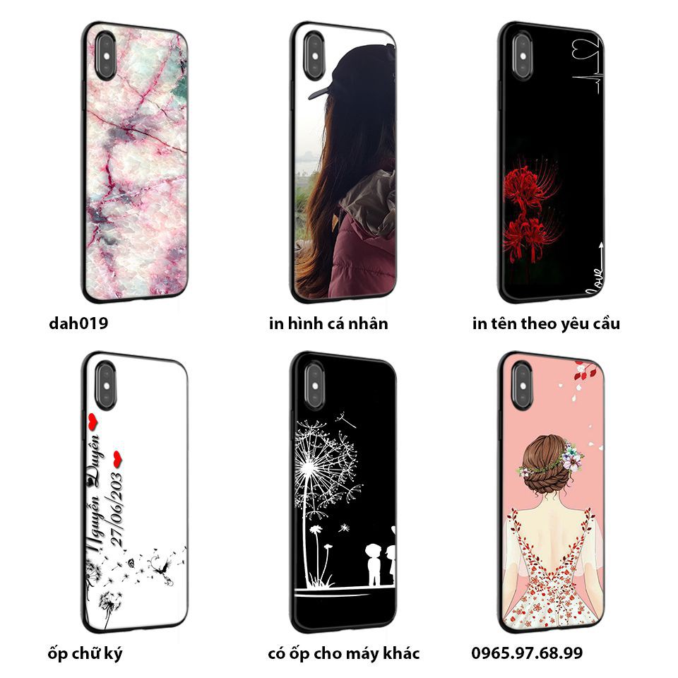 Miếng dán skin iPhone X - XS - XSmax in hình vân đá theo yêu cầu