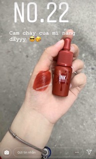 Son ink velvet màu 22