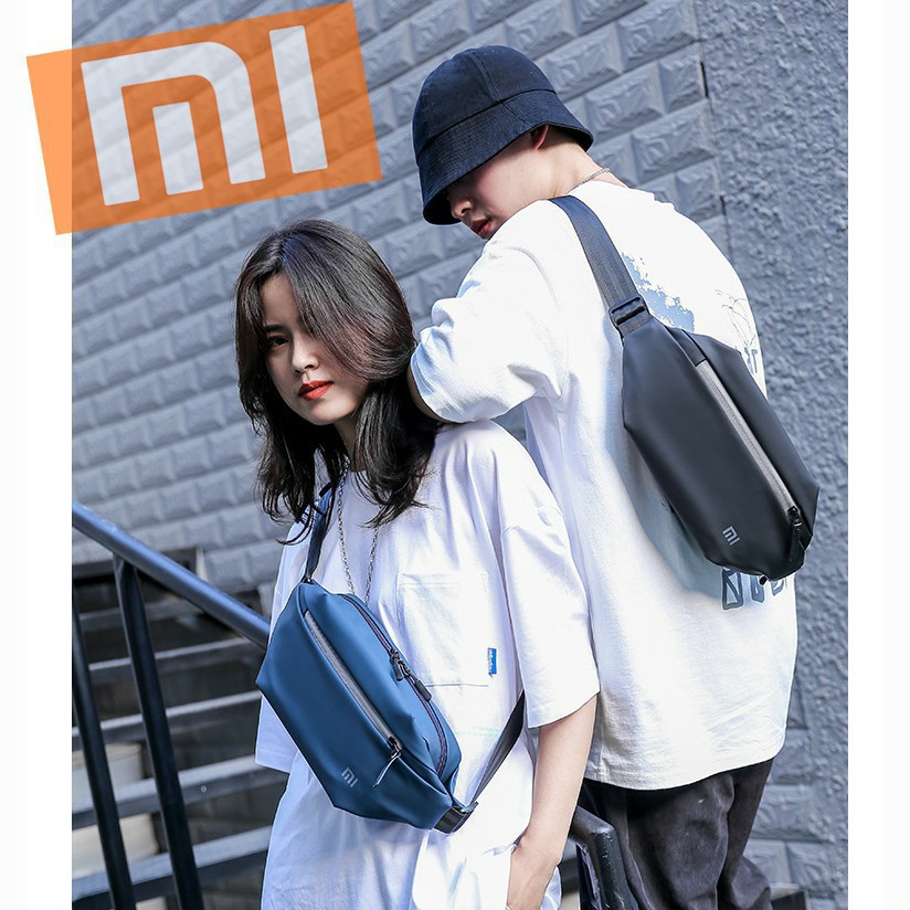 ☾♟☃Túi Đeo Hông Bụng Xiaomi Chống Thấm Nước Kiểu Dáng Thể Thao Phong Cách Thời Trang Nam cao cấp