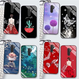 Ốp Lưng OPPO A5 2020, A9 2020 Lưng kính cường lực Sang Trọng, Sáng Bóng