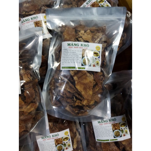 Măng khô Gia Lai, măng rừng khô hàng ngon chuẩn hàm lượng Dinh dưỡng càng cao giá siêu rẻ ngon hết chỗ chê 1kg