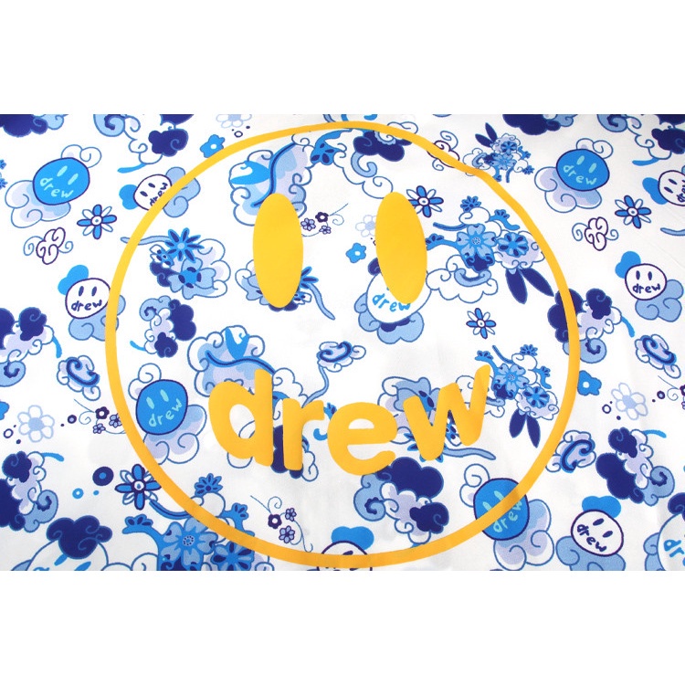 Bán Chạy Nhất Áo Sơ Mi Unisex Tay Ngắn In Hình Mặt Cười Màu Xanh Danube Kích Thước Lớn Cho Nam Và Nữ