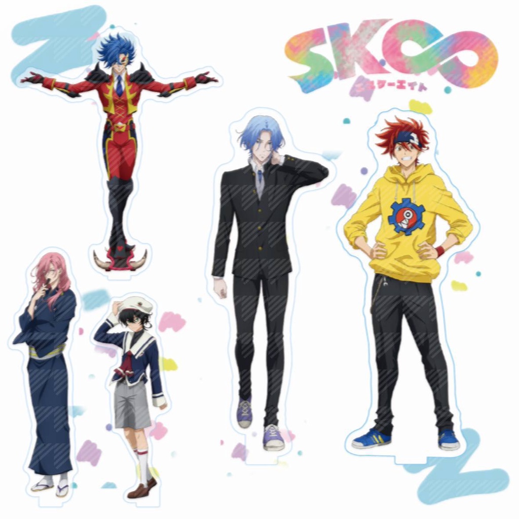Standee hình nhân vật hoạt hình SK8 the Infinity