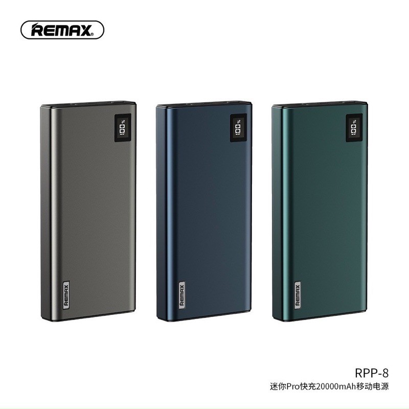 [Mã 155ELSALE giảm 7% đơn 300K] SẠC DỰ PHÒNG 20000mah RPP-8