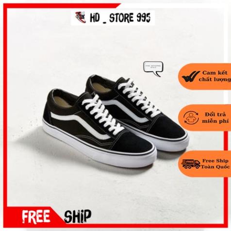🔥🔥098SHOP🔥🔥 Giày Thể Thao Vans Đen Old,Giày Sneaker Van Lười Đen mới nhất  Full Bill + Full Box | BigBuy360 - bigbuy360.vn