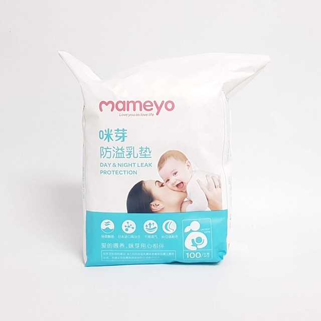Miếng lót thấm sữa MAMEYO (Bịch 100 miếng) - Siêu rẻ siêu tiết kiệm