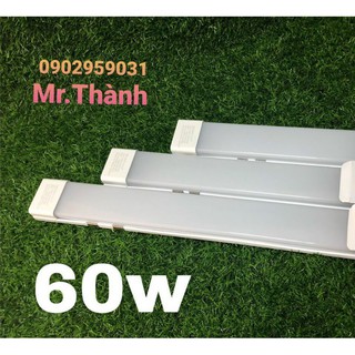 Tuýp bán nguyệt 1m2 60W đầu vuông