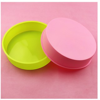 Khuôn Silicone Đế Tròn 20 Cm Cao 5 Cm