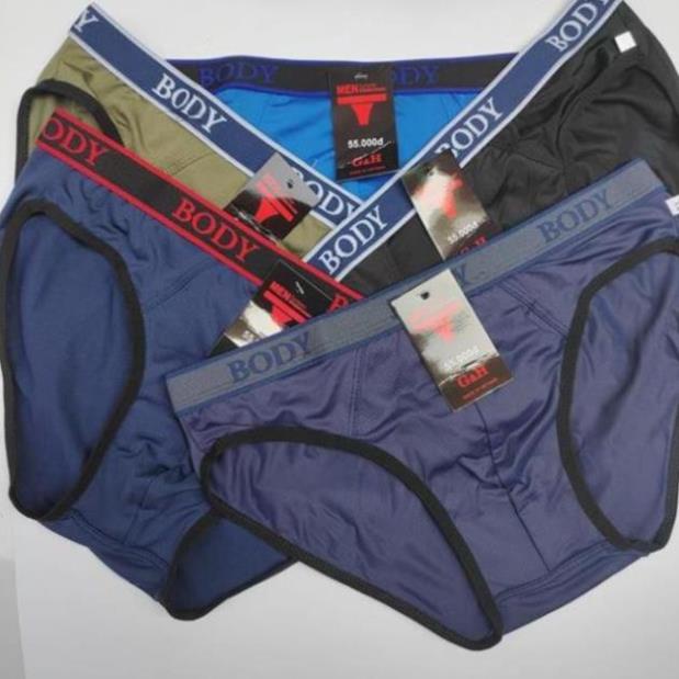 Combo 5 Quần Sịp Nam Cao Cấp Chất Coton Thoáng Mát, Thoải Mái Vận Động, Màu Sắc Nam Tính