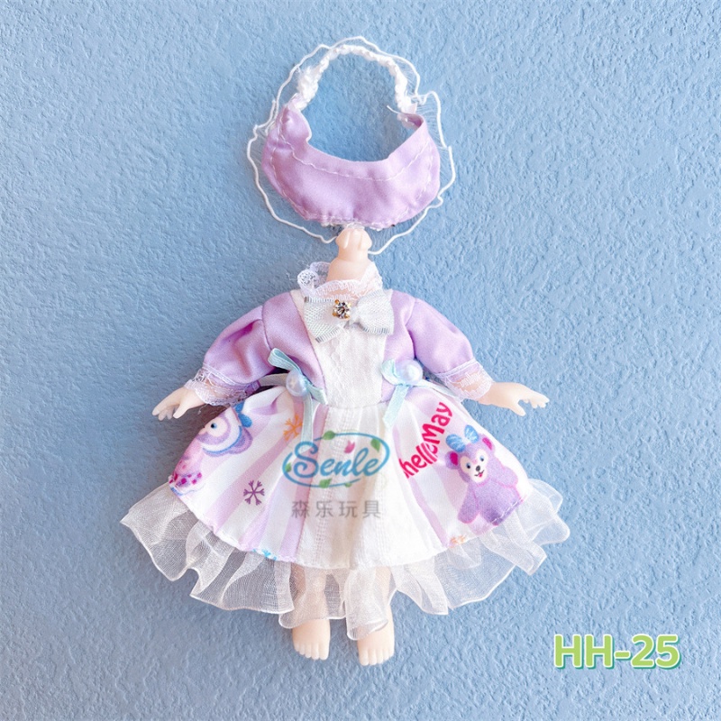 Bộ Quần Áo Dành Cho Búp Bê 16-17cm