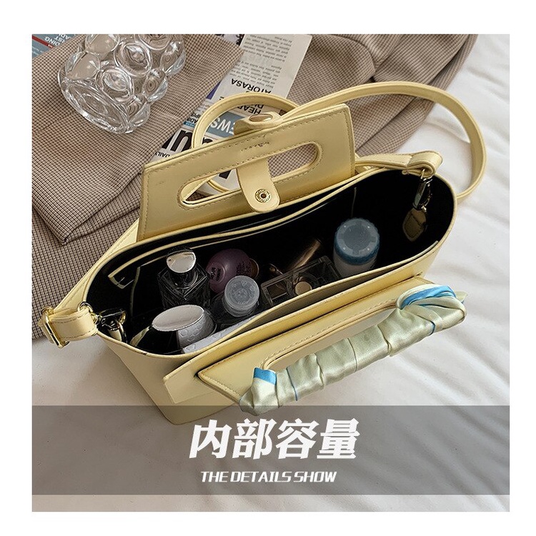Túi Xách JASMIN NOIR Bằng Da PU Hình Vuông Nhỏ Kiểu Cổ Điển Đơn Giản Cho Nữ