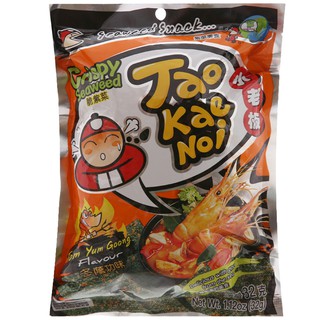 Snack rong biển giòn vị chua cay Tao Kae Noi (gói 32g)