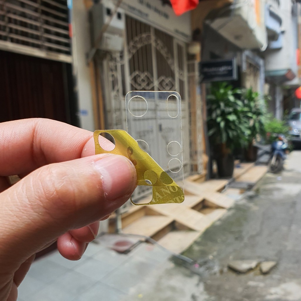 Miếng dán cường lực Nano Camera cho Huawei P40 Pro / P40 Pro Plus có khoét lỗ