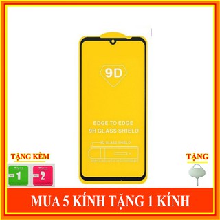 Xiaomi Redmi Note 7/note 7 pro_Kính Cường Lực 9D Full Màn Hình - Full Keo tặng keo chống hở mép