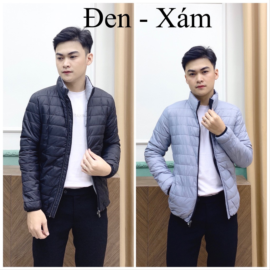 [Tiền Nào Của Nấy] Áo phao nam hàng hiệu siêu nhẹ, lông vũ 2 mặt chống gió, chống nước nhiều màu cho người 45 - 85kg | BigBuy360 - bigbuy360.vn