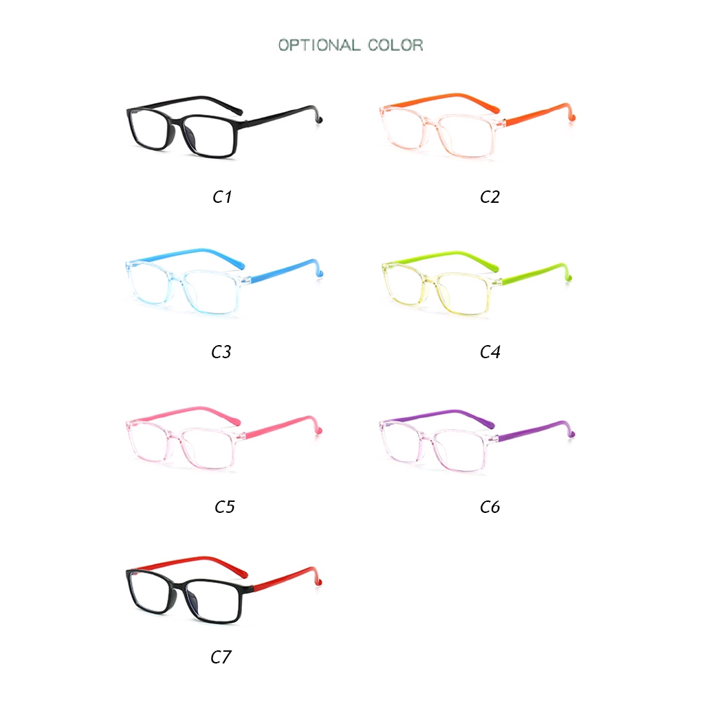 Mắt Kính Bức Xạ Cho Trẻ Em Đeo Khi Dùng Máy Vi Tính Bằng Silicon Mềm Dẻo