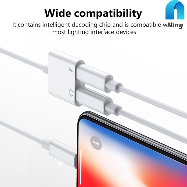 Cáp Chuyển Đổi Âm Thanh Jack Cắm 3.5mm Cho Iphone