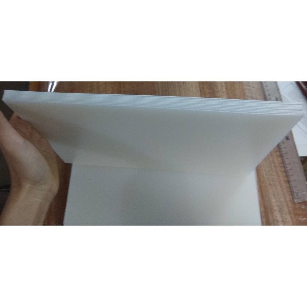 10 tờ Bìa nhựa sần mờ dày 1mm khổ A4