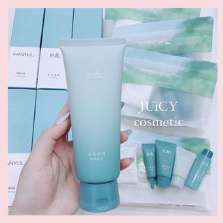 Sữa rửa mặt bạc hà Hanyul Mentha trouble (tăng bộ kit) cho da mụn, da nhạy cảm